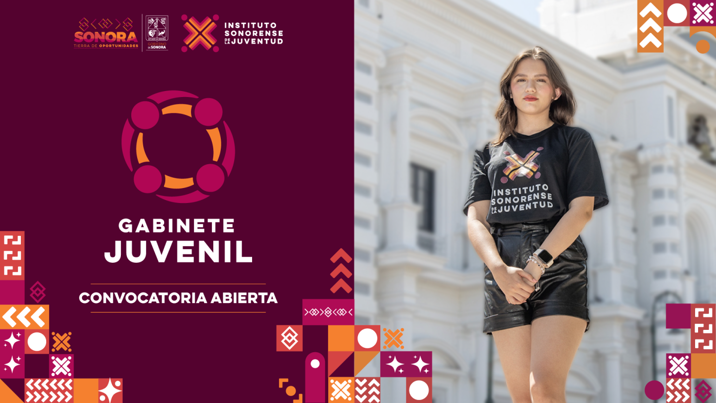 Convocatoria Gabinete Juvenil Sonora 2023